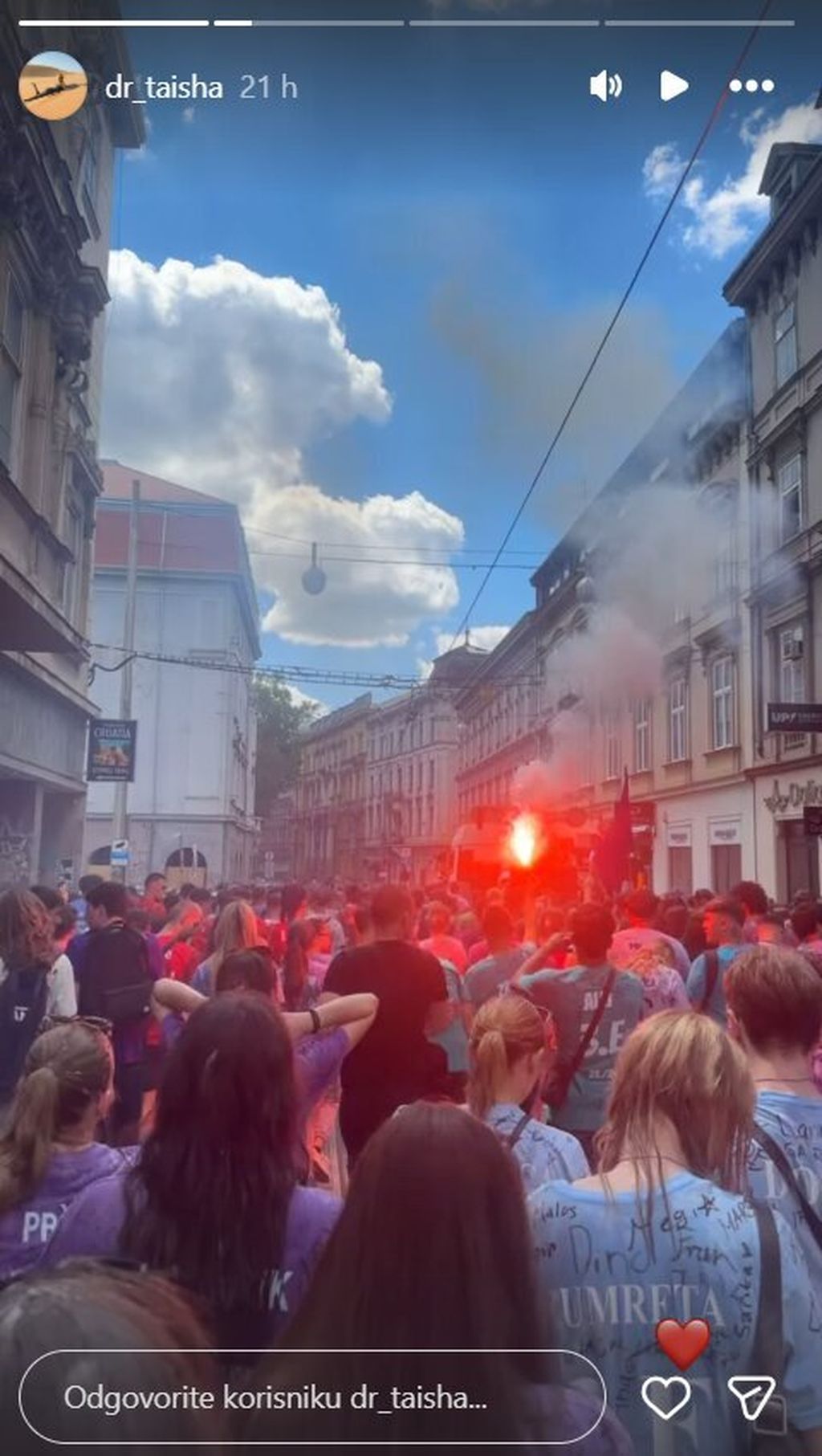 Taisha Drpić na Instagramu