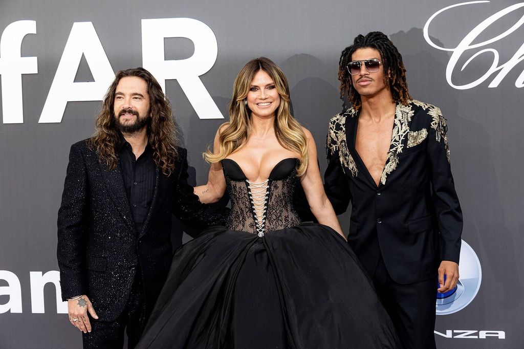 Tom Kaulitz, Heidi Klum, Henry Samuel