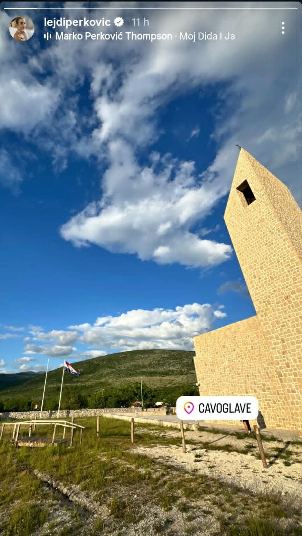 Lejdi Perković na Instagramu