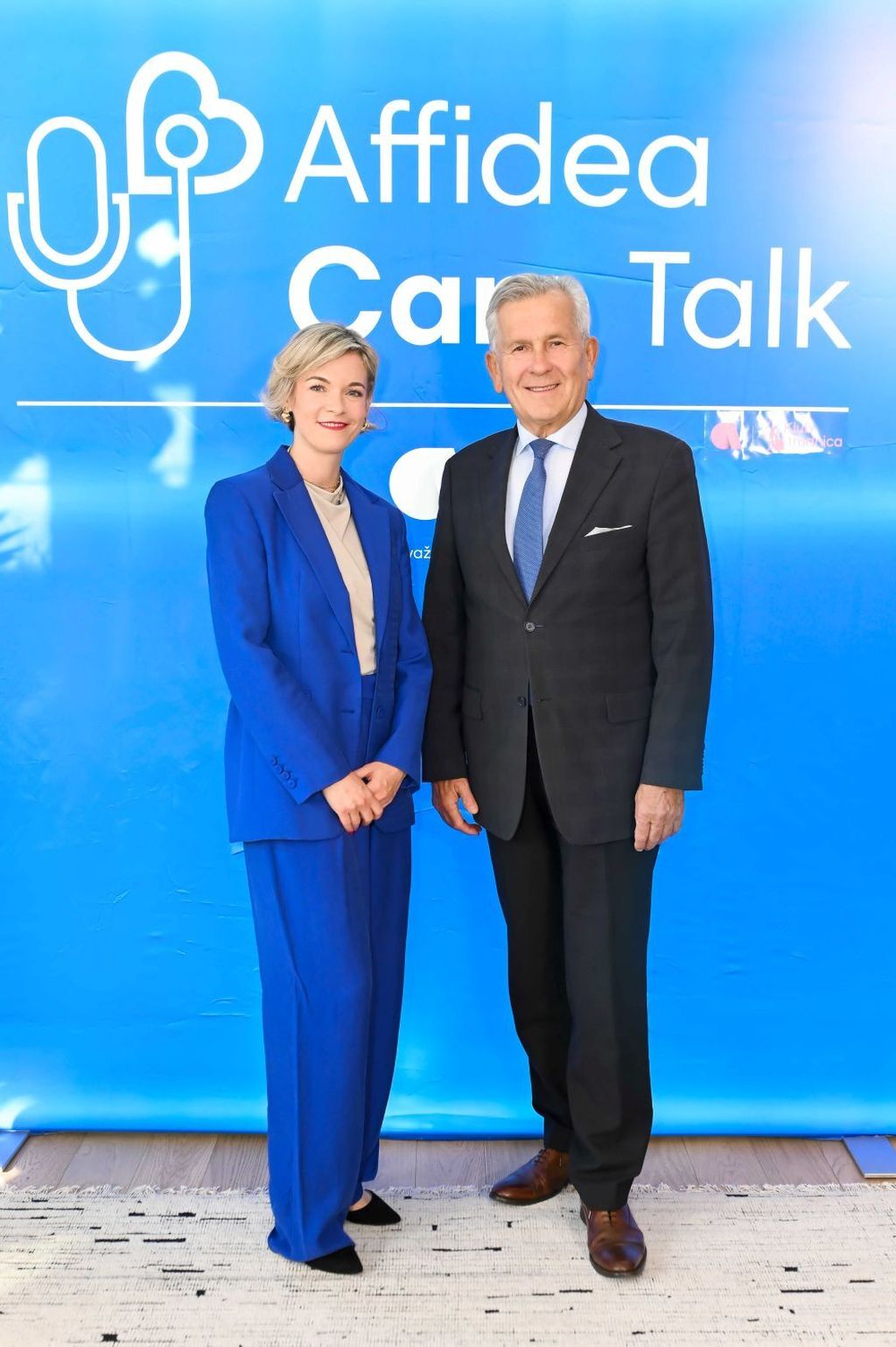 Ana Marija Krznarić Lovošević, dr. med., specijalistica ginekologije i porodništva Affidea Poliklinike Eljuga i prof. dr. sc. Damir Eljuga, dr. med. specijalist ginekologije i porodništva