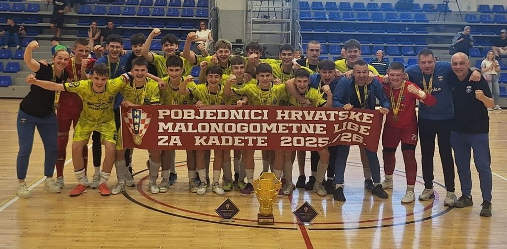 MNK Uspinjača Gimka prvaka Hrvatske, kadeti