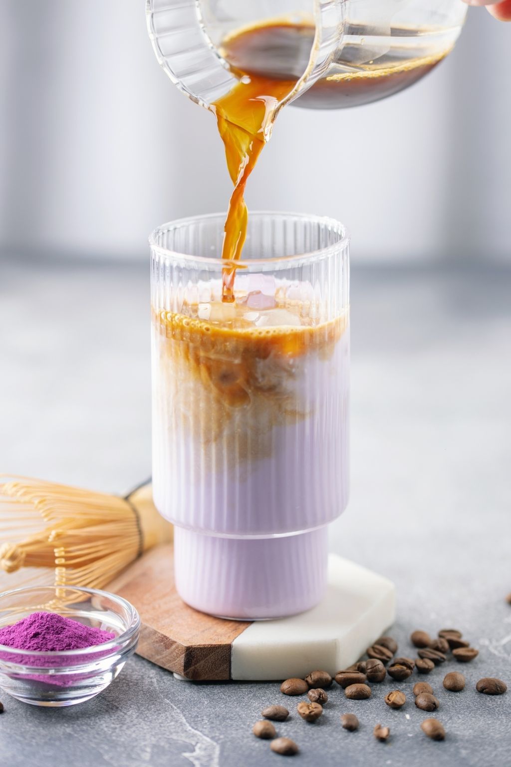 Ube Latte s kavom