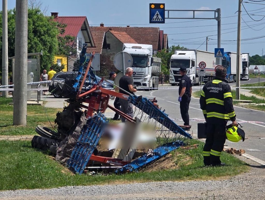 Teška prometna nesreća u Rajsavcu kod Požege