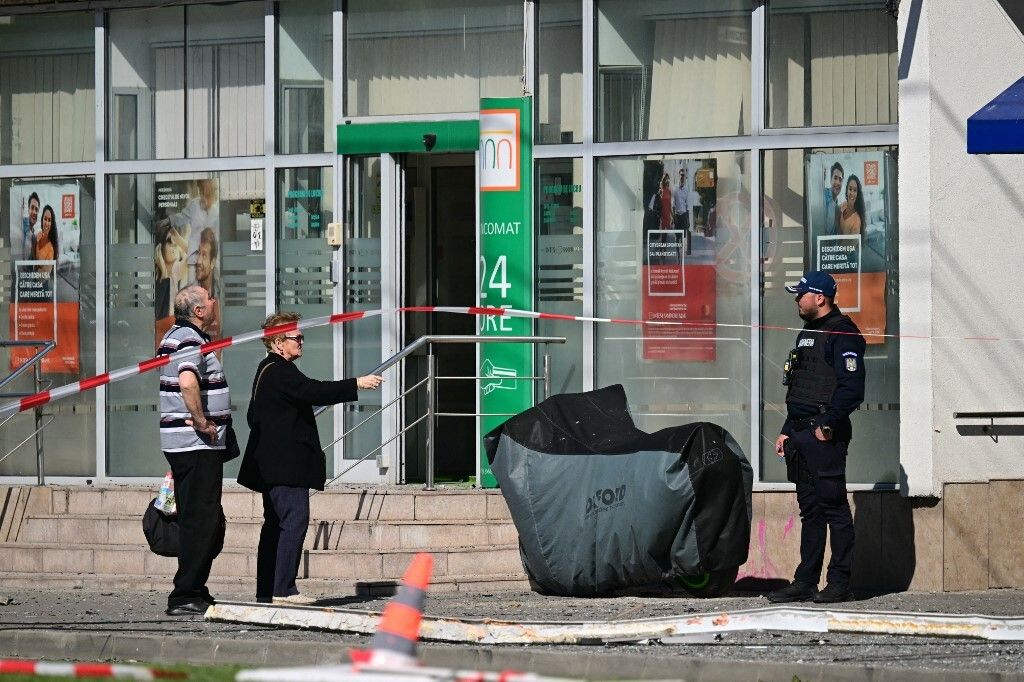 Dron pogodio zgradu u rumunjskom gradu - 5