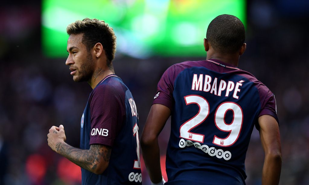 Neymar i Kylian Mbappe (Foto: AFP)