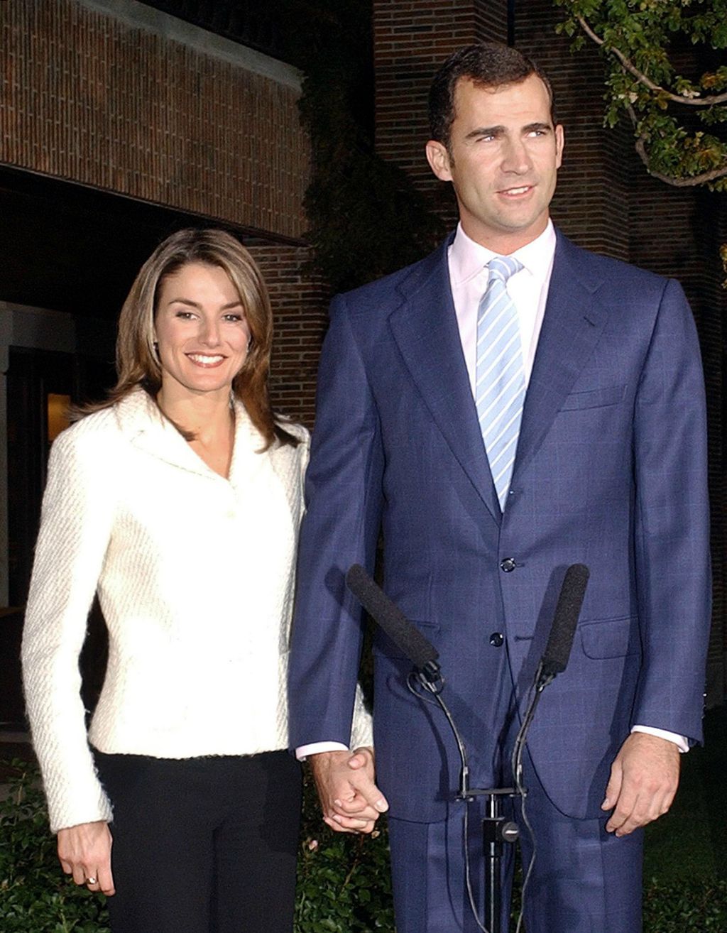 Letizia i Felipe 2003. godine na objavi zaruka