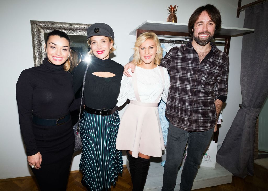 Sementa Rajhard, Ecija Ojdanić, Katarina Baban i Robert Sever