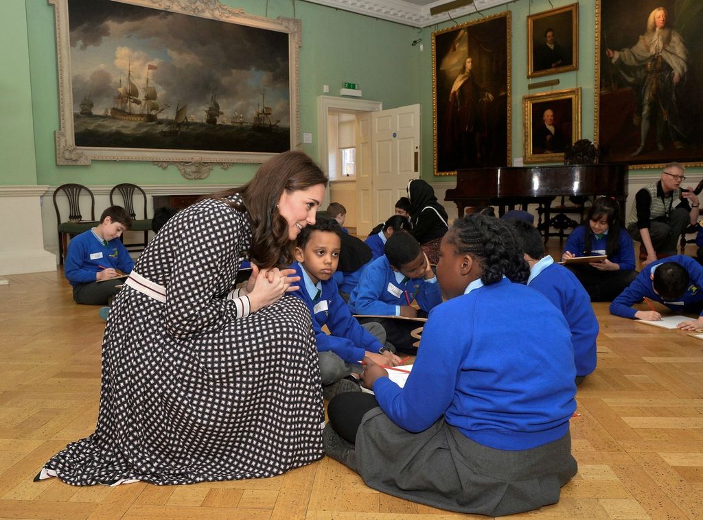 Catherine prilikom posjeta muzeju Foundling