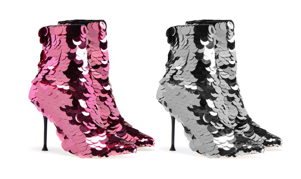 Sergio Rossi, čizmice sa šljokicama