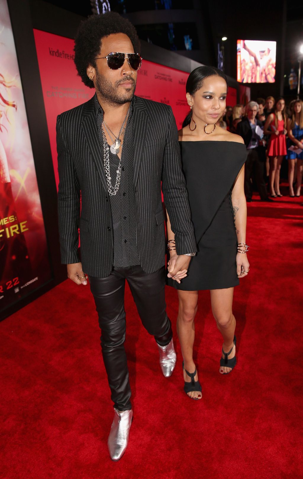 Zoe i Lenny Kravitz (Foto: Getty Images)