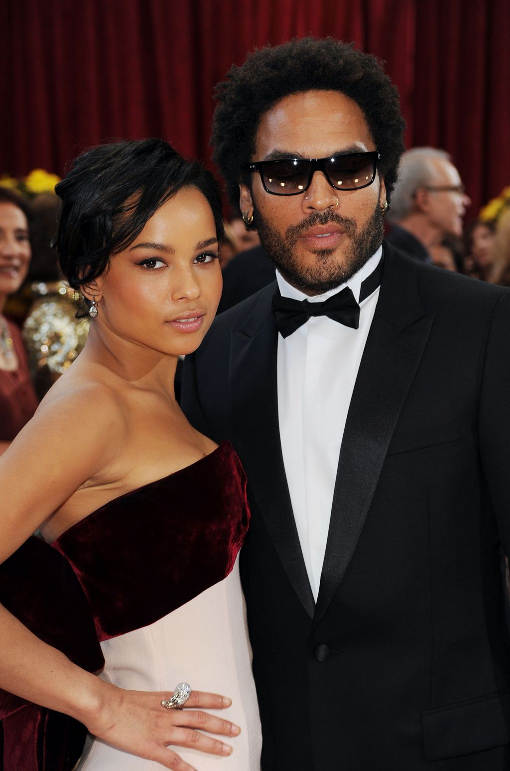 Zoe i Lenny Kravitz (Foto: Getty Images)