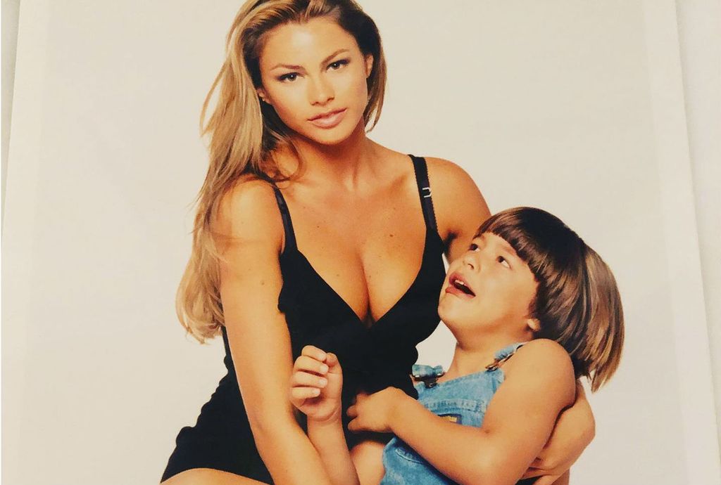 Sofia Vergara sa sinom Manolom devedesetih godina