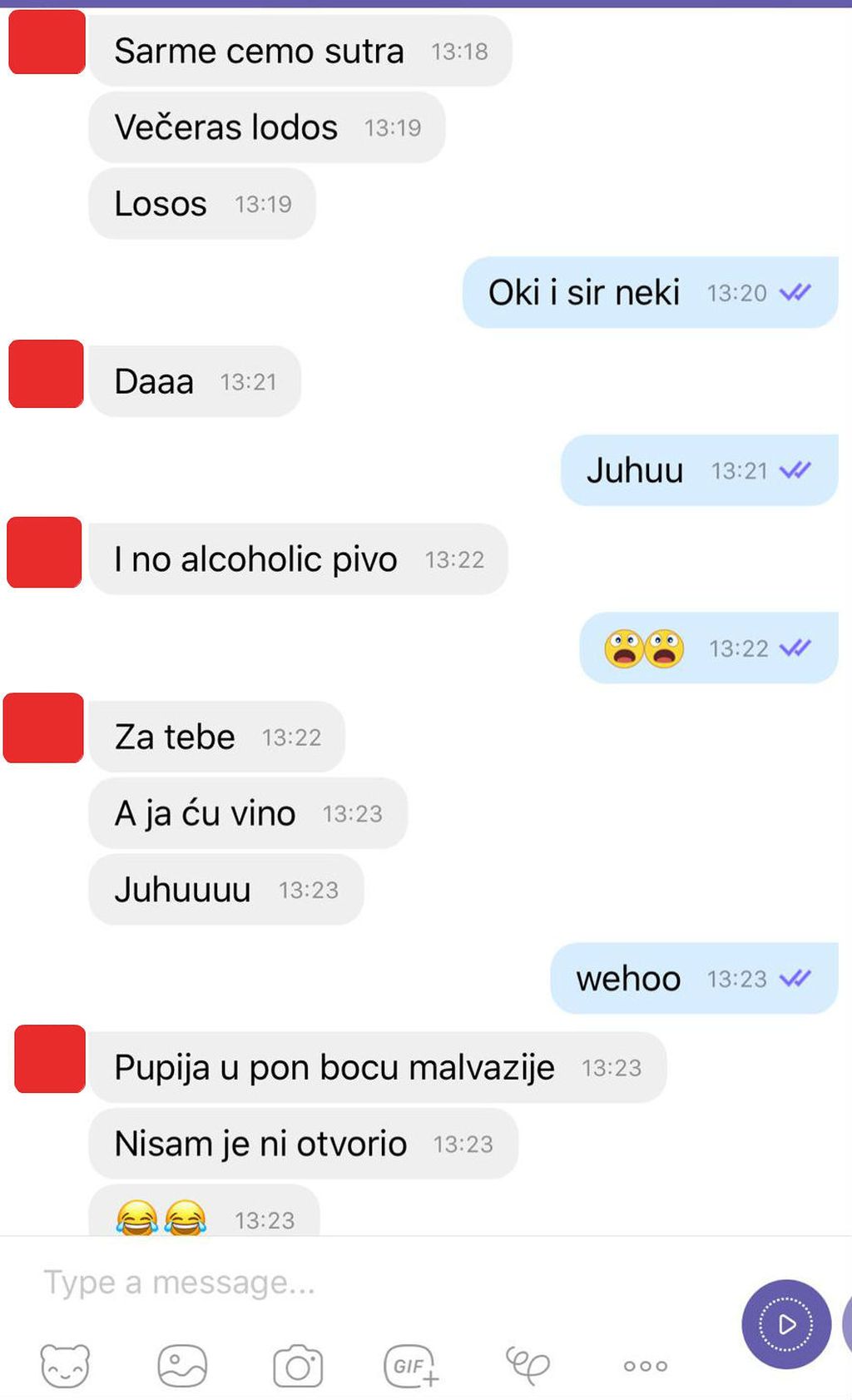 Dopisivanja parova koji imaju djecu - 2