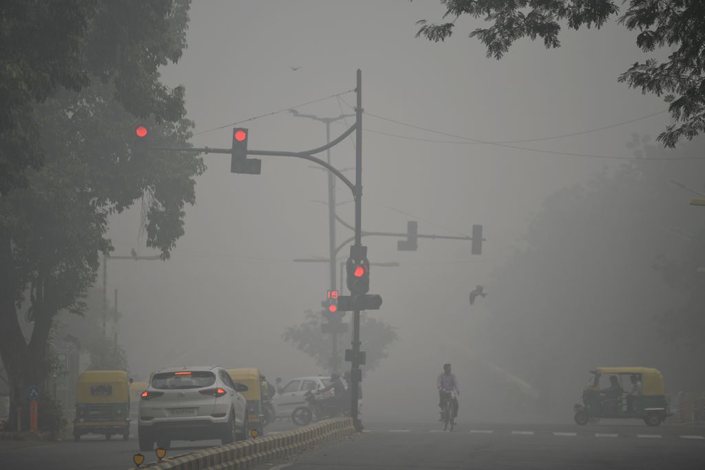 Smog u New Delhiju (Foto: AFP) - 1