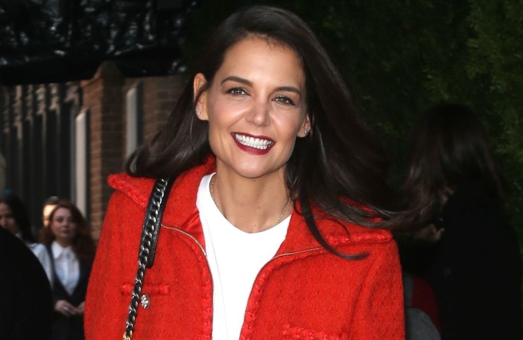 Katie Holmes u hlačama koje izgledaju bolje uz visoke potpetice - 4