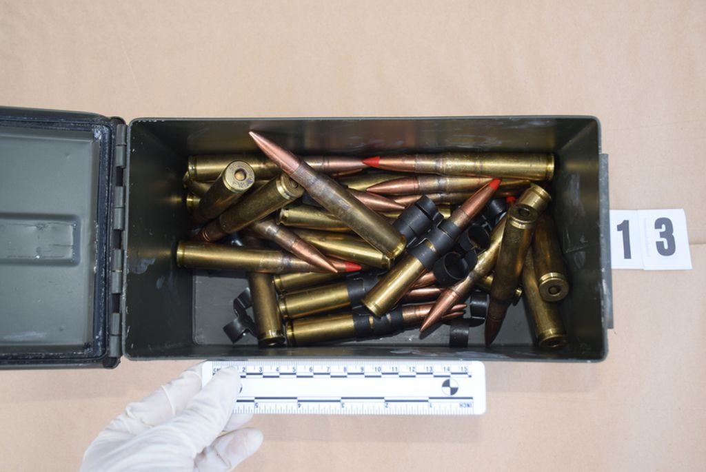 Policija zaplijenila arsenal streljiva u Zadru (Foto: MUP)