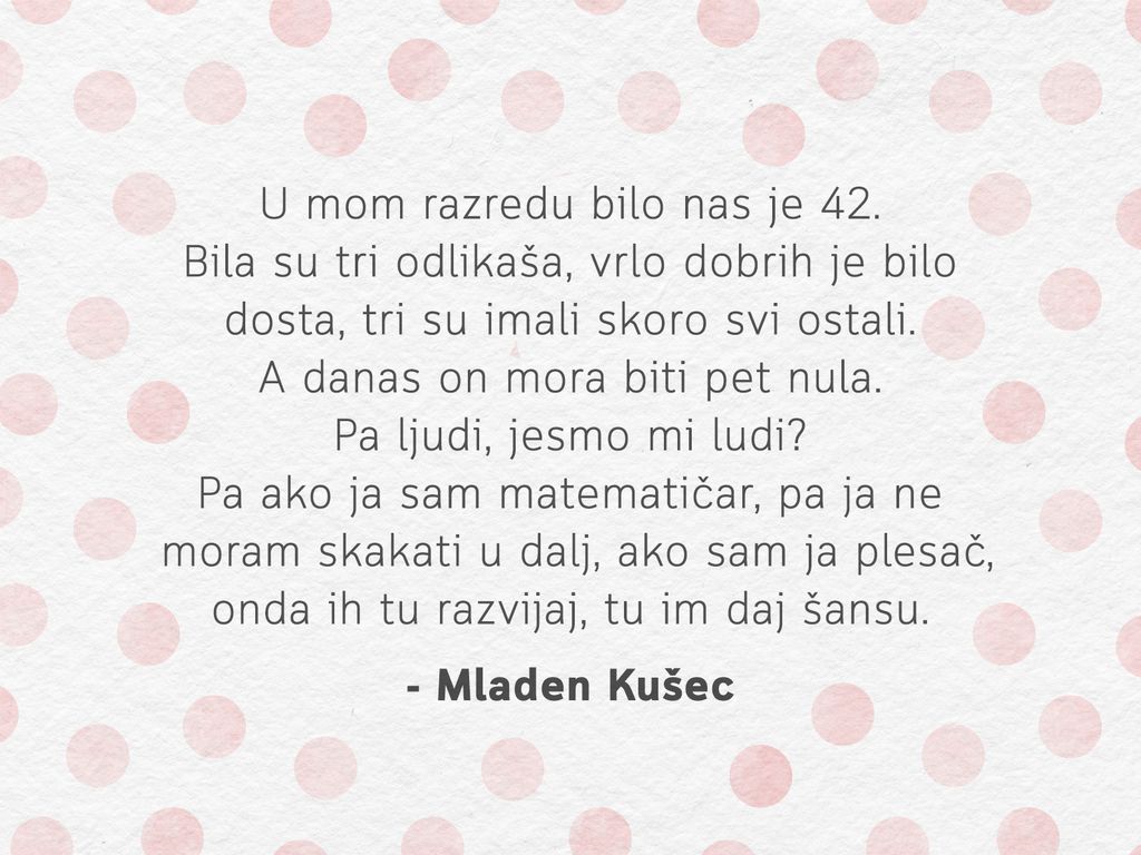 Citati Mladena Kušeca
