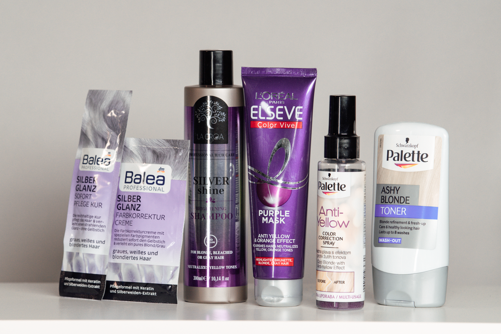 Proizvodi za održavanje plave kose bez žutih tonova