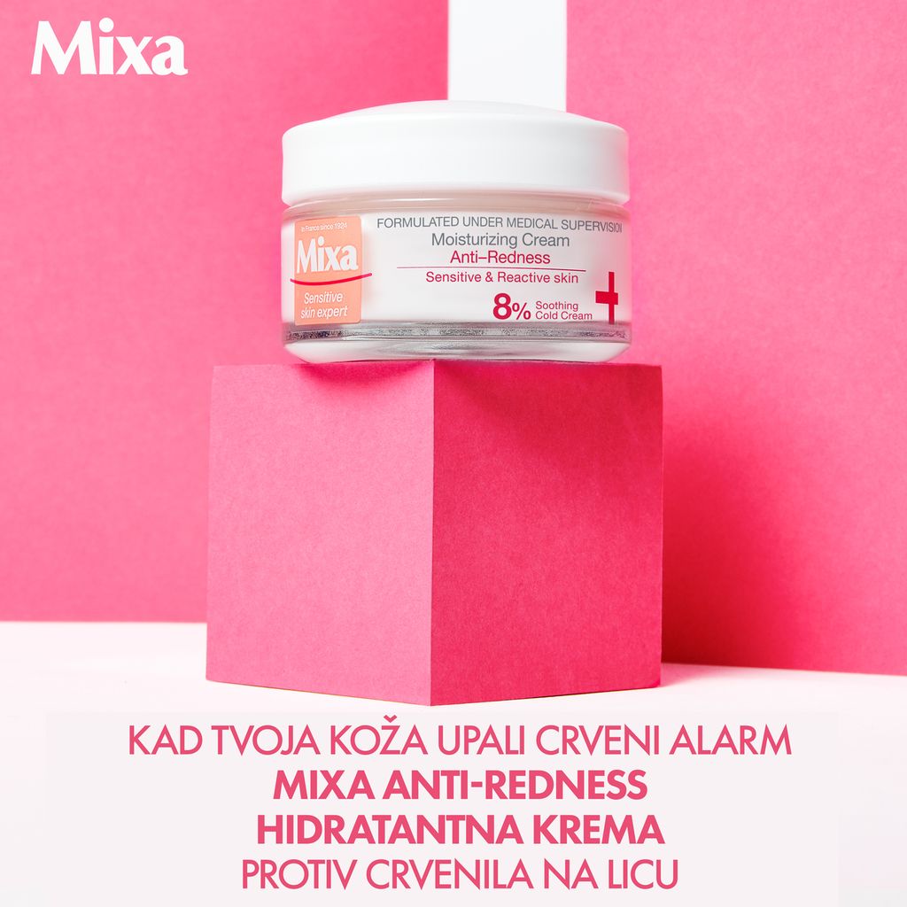 Mixa hidratantna krema protiv crvenila