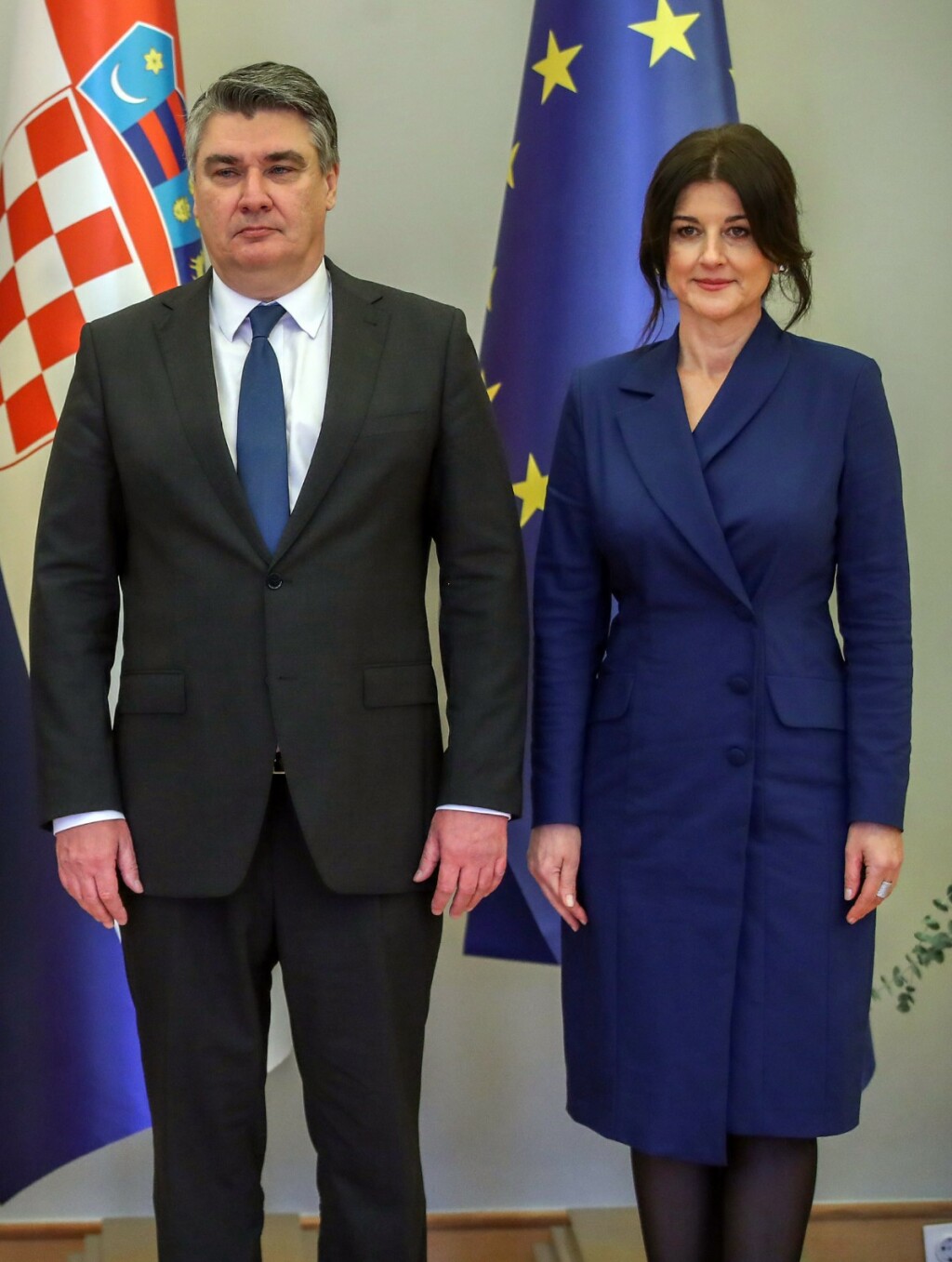 Predsjednik Zoran Milanović i prva dama Sanja Musić Milanović