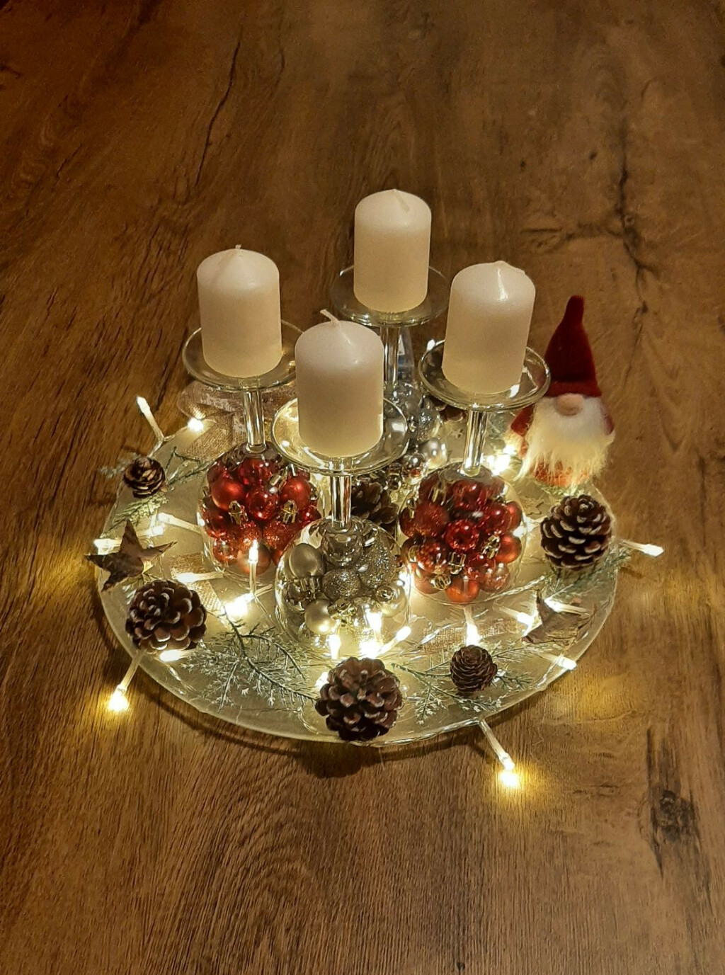 Adventski aranžmani s čašama naših čitateljica - 25