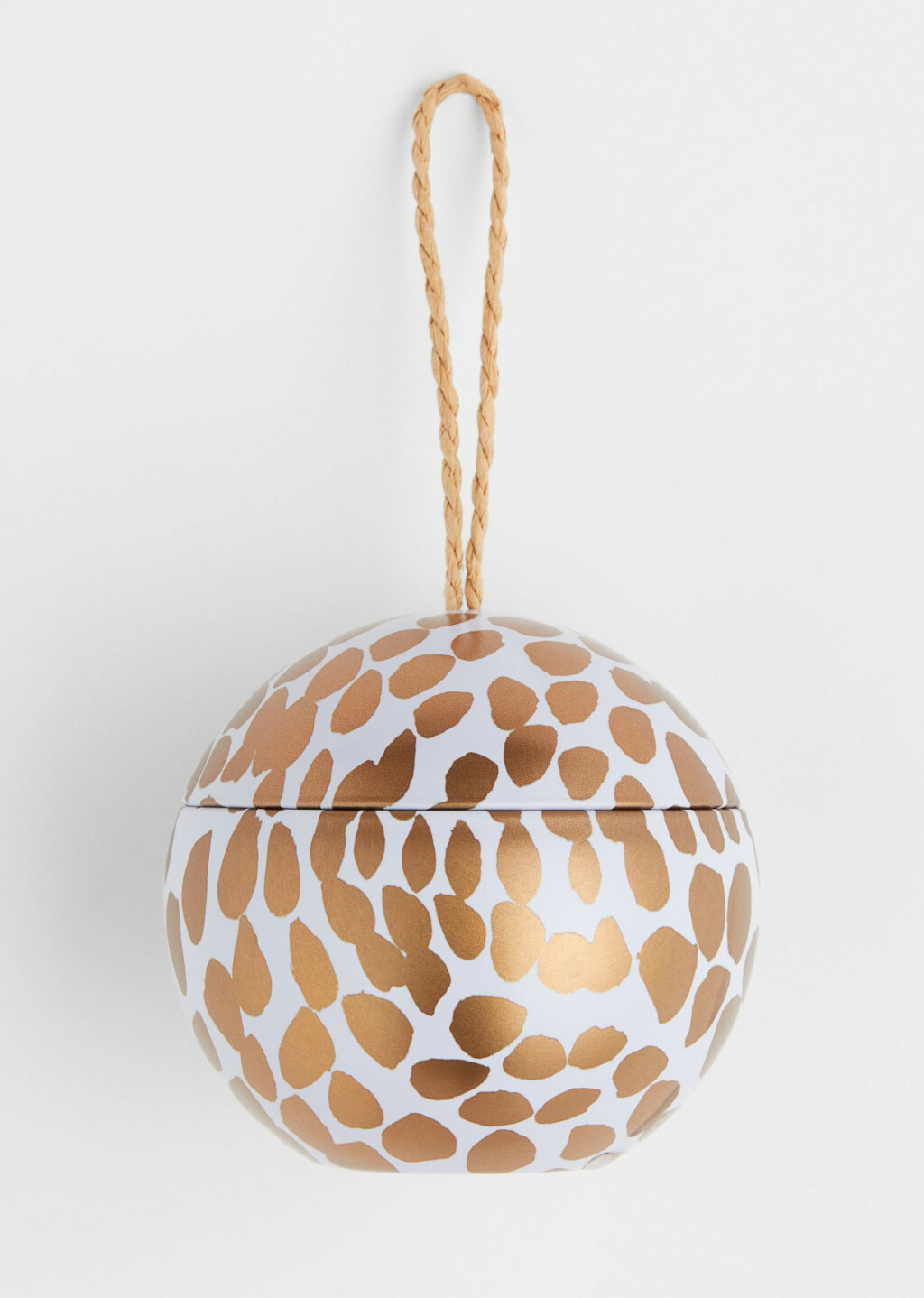 Ukras za bor u obliku kugle s mirisnom svijećom - 6