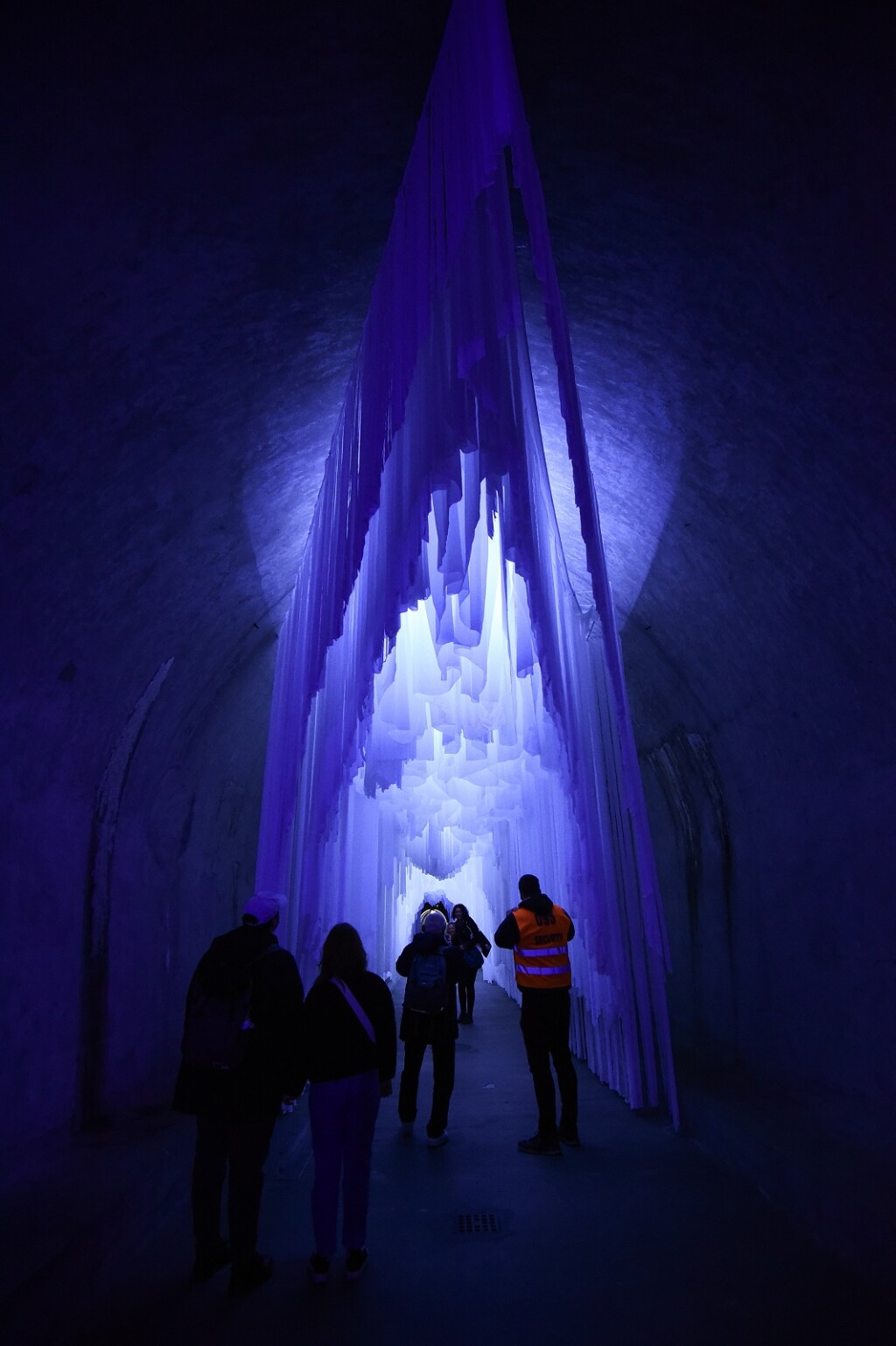 Instalacija polarni san u tunelu Grič u Zagrebu - 2