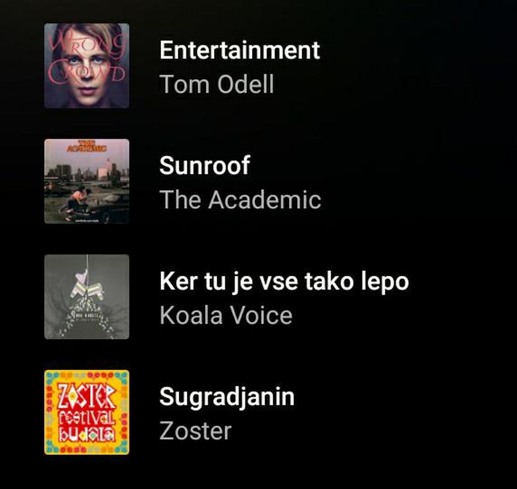 Kada god joj se stvori prilika, Lucia stavi slušalice