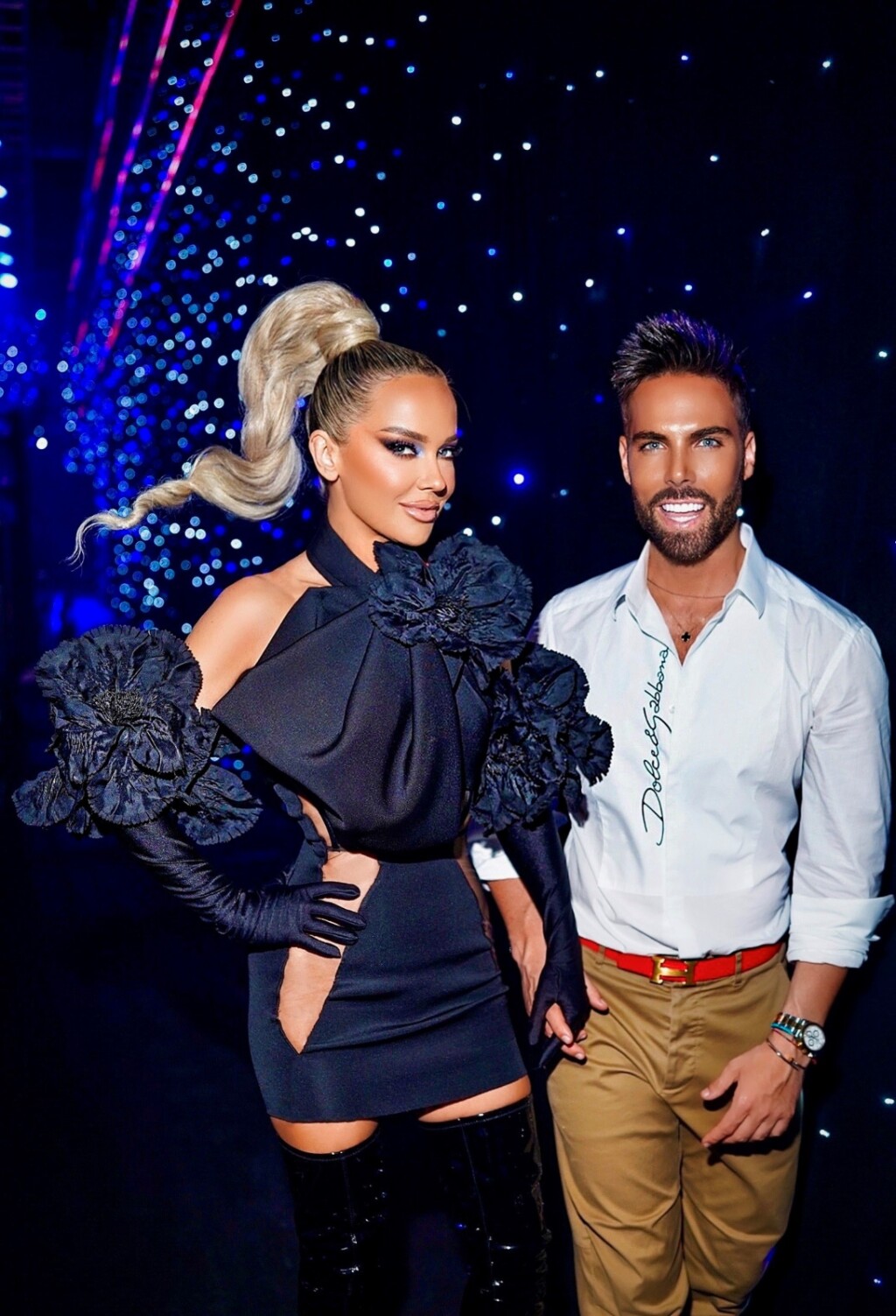 Maja Šuput u mini crnoj haljini - 4