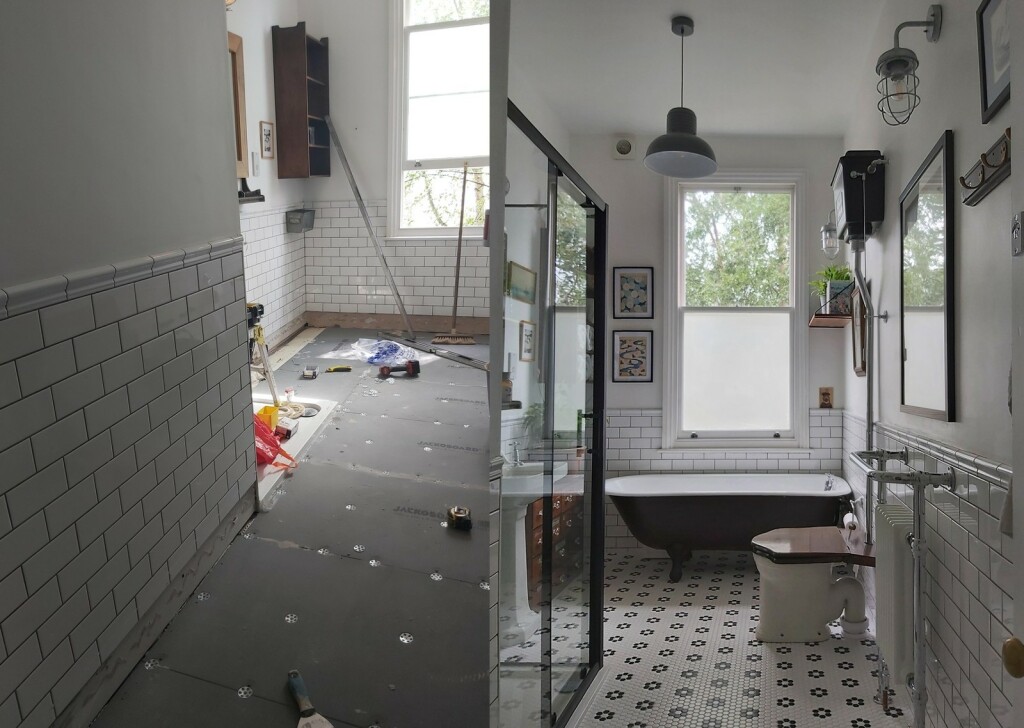 U kući se nalaze dvije kupaonice i obje su ih uredili po svojim željama