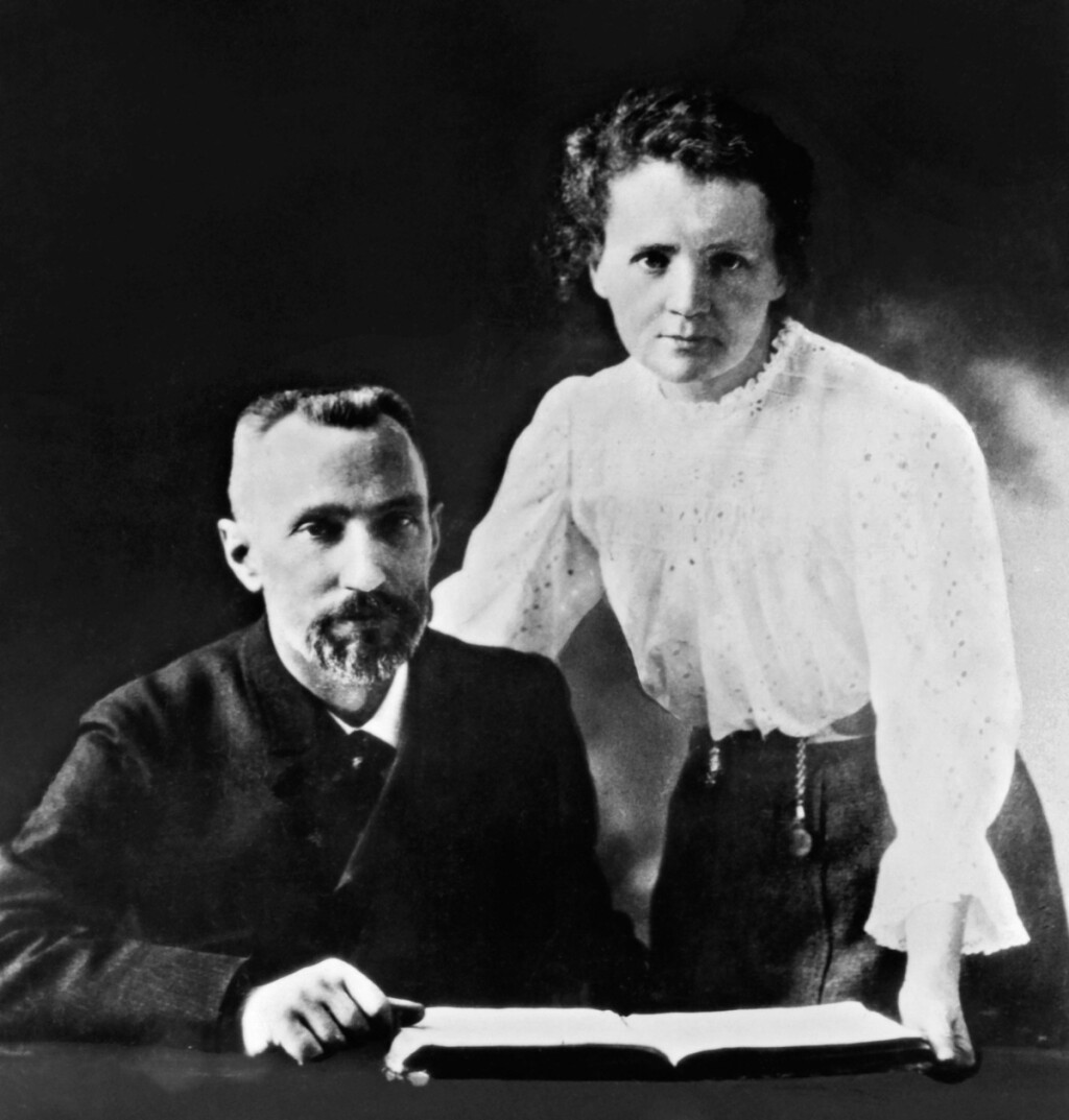 Marie Curie i suprug Pierre Curie