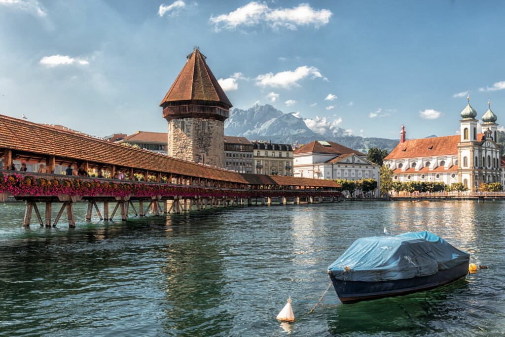 Kapellbrücke u Luzernu - 5