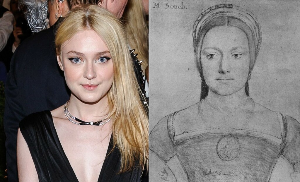 Dakota Fanning i crtež Mary Zouch