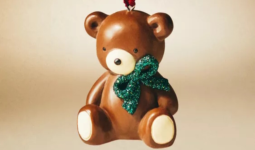 Ukras za bor u obliku medvjedića, Zara Home, 6,49 eura