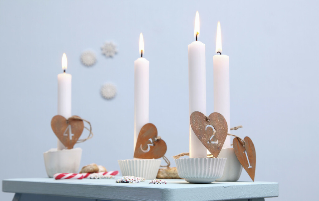 Adventski vjenčić s kalupima za muffine - 3