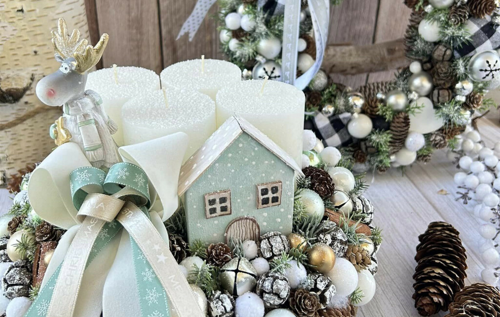 Adventski vjenčići brenda Fjok dekoracije, koje izrađuju brat i sestra Mateo i Katarina Franić iz Metkovića - 13