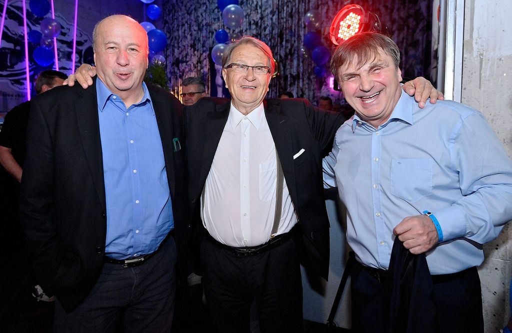 Velimir Zajec, Miroslav Blažević Ćiro i Marko Mlinarić