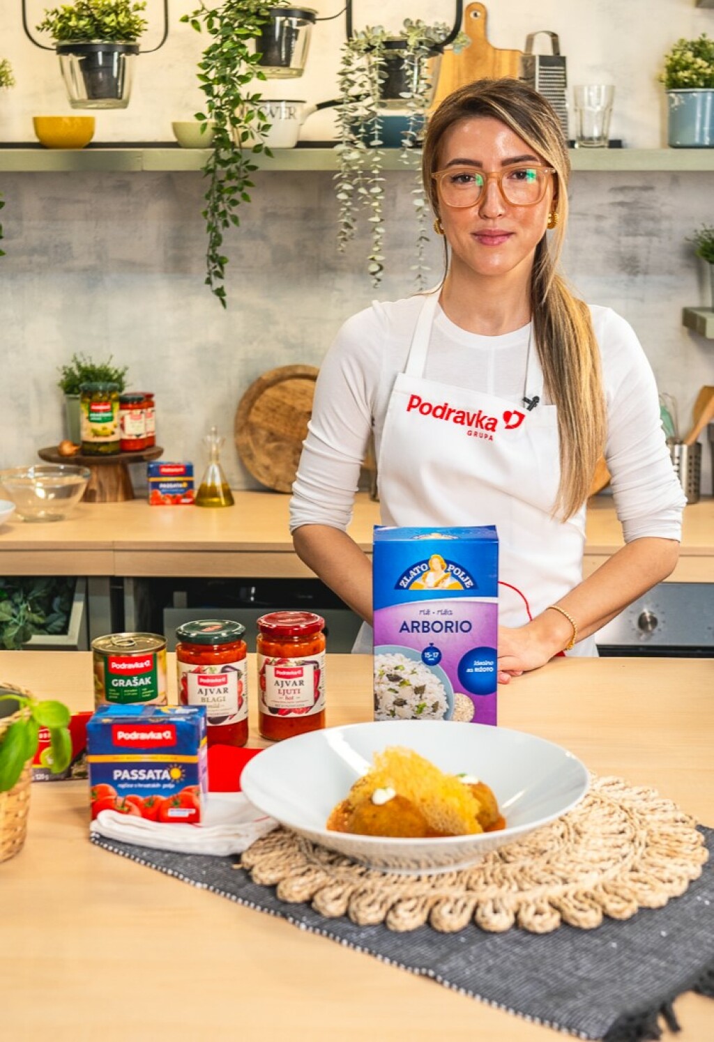 Ana-Maria Cuglin: Arancini na šalši s porilukom i tuilesom od parmezana - 5