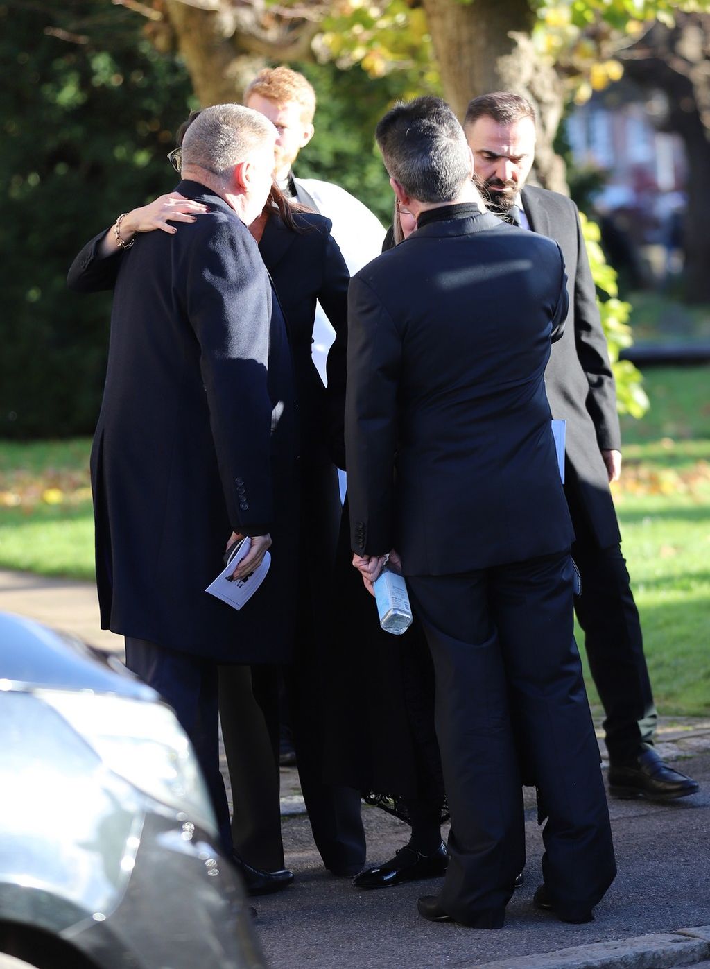 Simon Cowell, Pogreb Liama Paynea, Liam Payne - 3