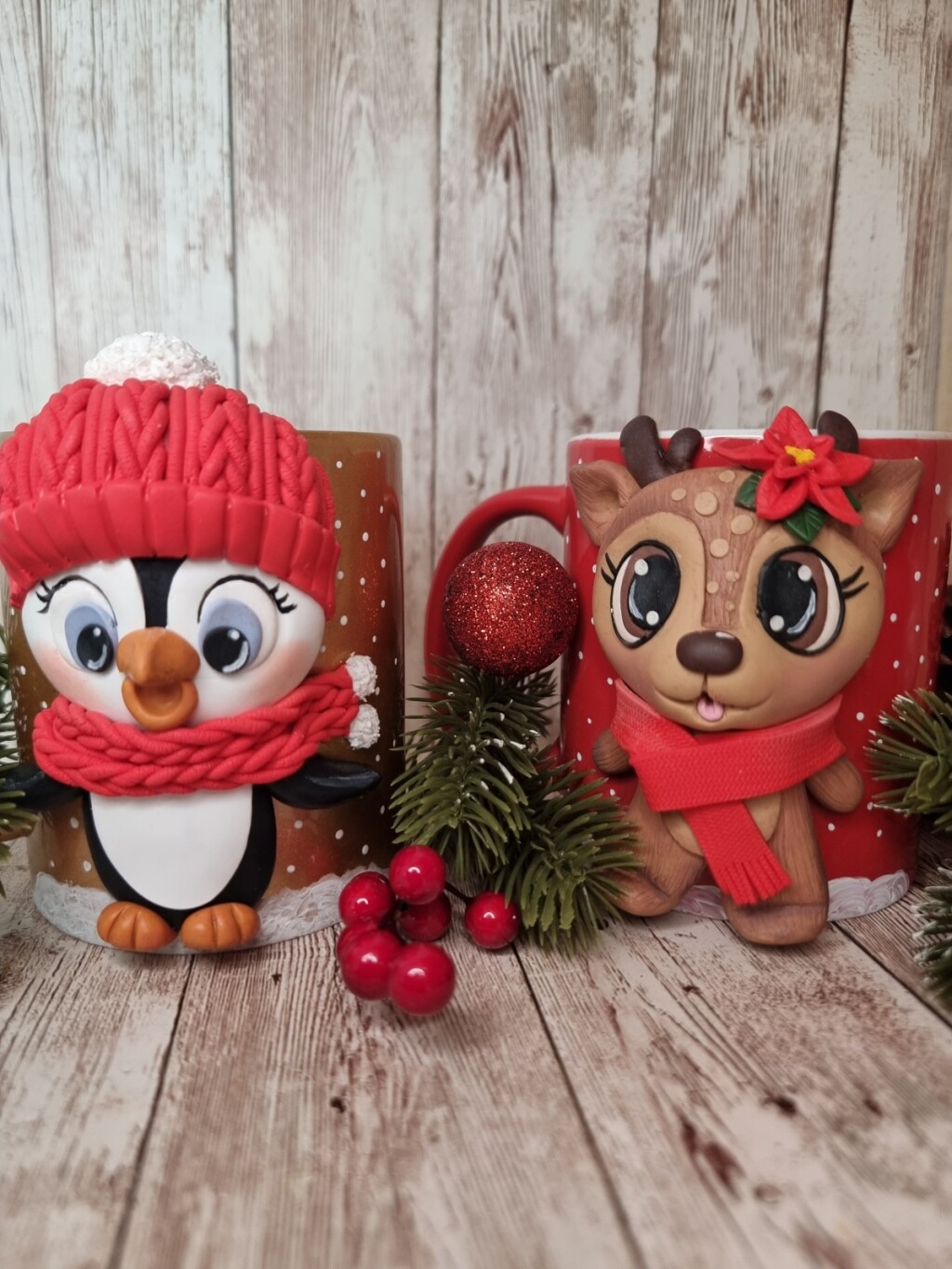 Božićne šalice brenda Tia Kreativa