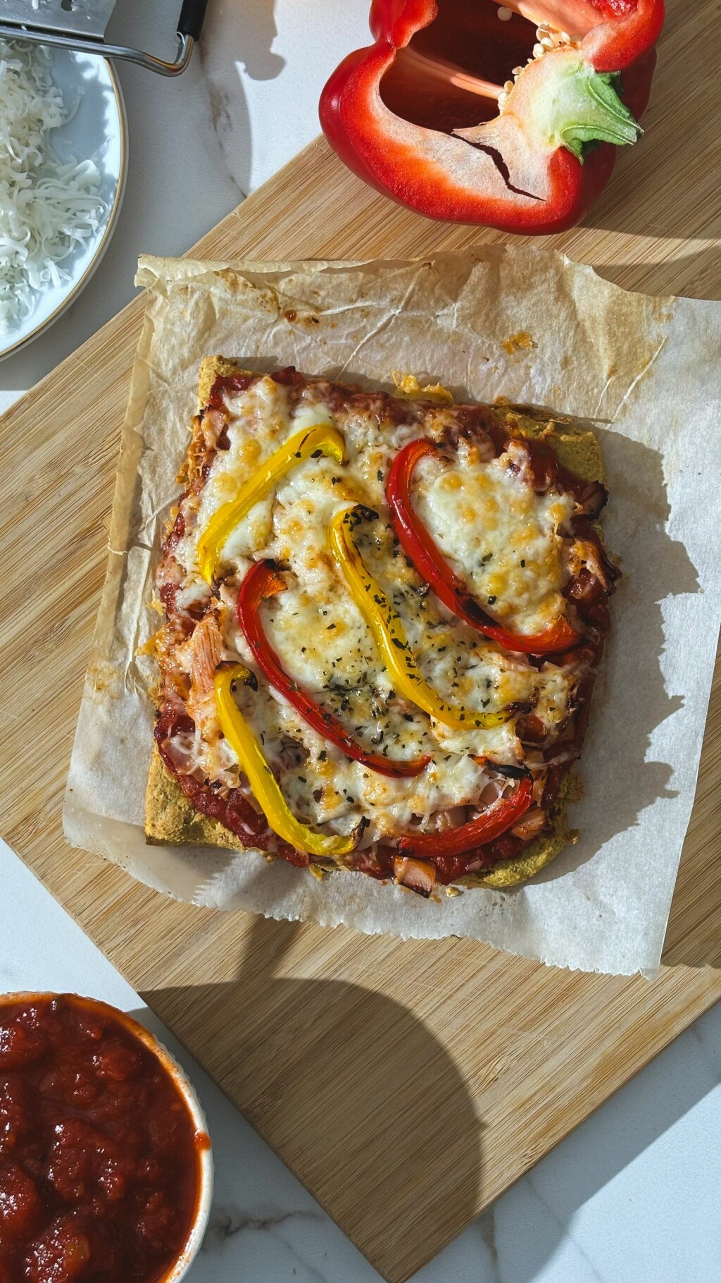 Proteinska pizza Ane Marije Mihelič