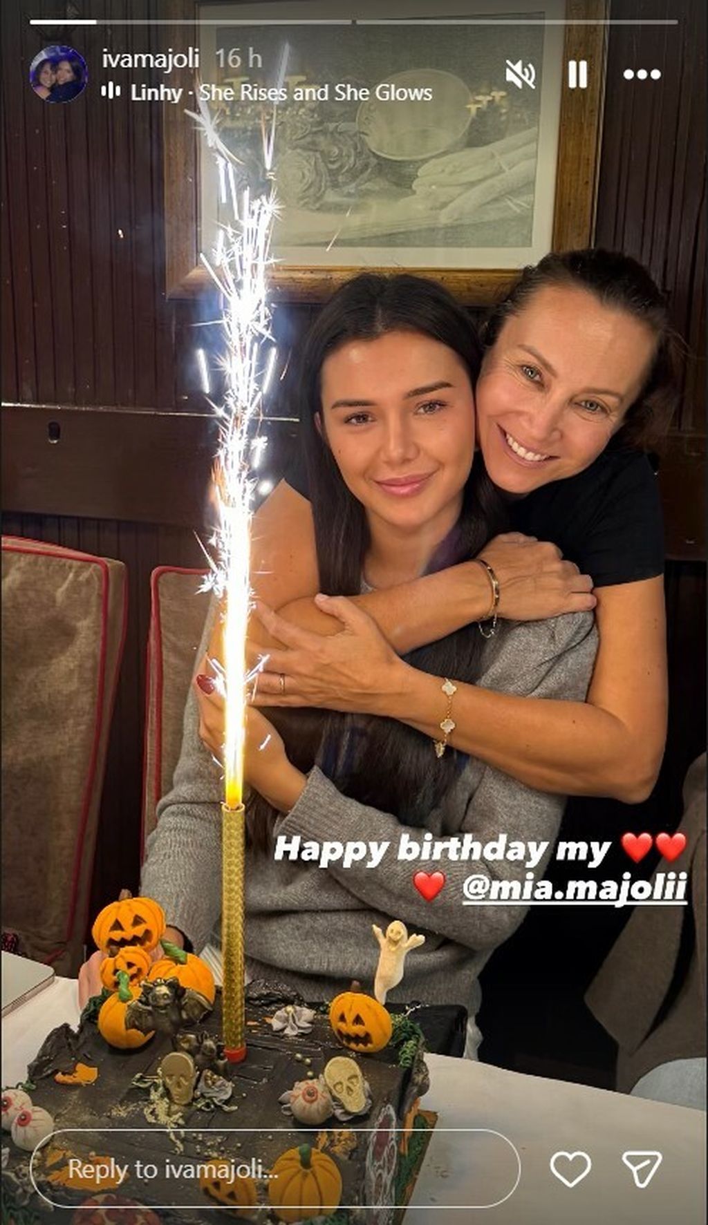 Iva Majoli i kći Mia