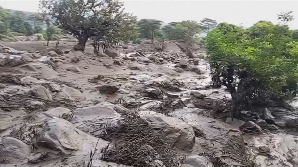 Odron zemlje u istočnoj Keniji - 1