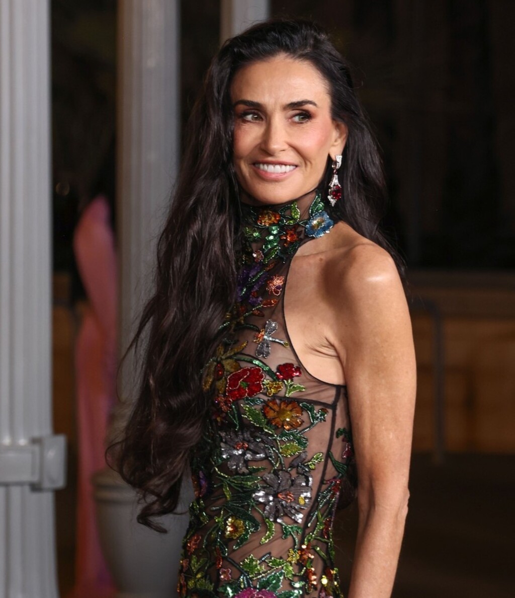 Demi Moore u Gucci haljini na LACMA Art & Film Gali 2025.