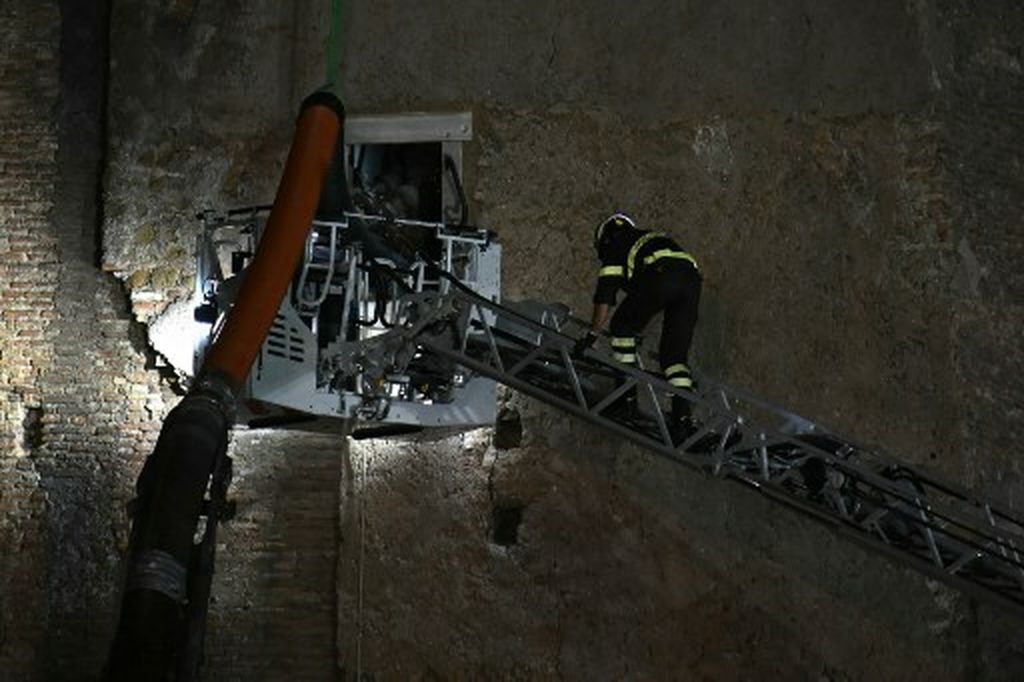 Urušen Contijev toranj u Rimu - 5