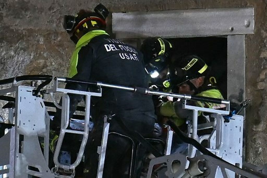 Urušen Contijev toranj u Rimu - 5