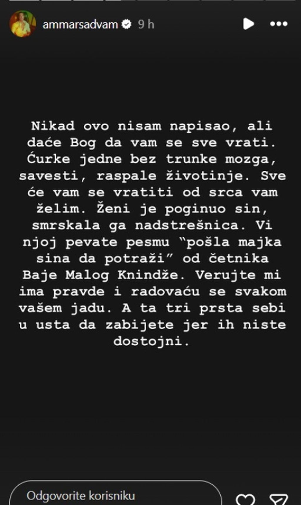 Ammar Mešić na Instagramu - 4