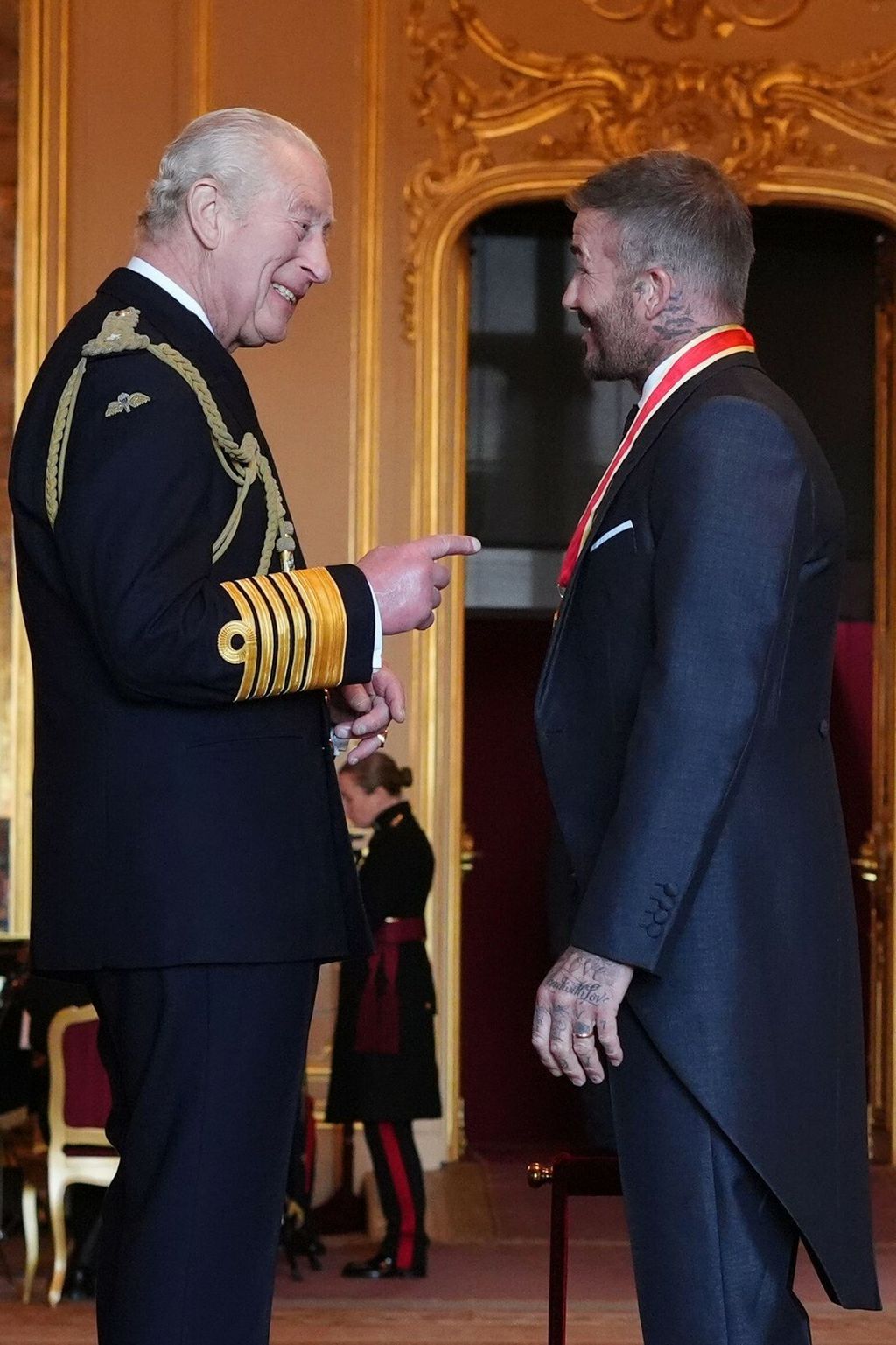 Kralj Charles i David Beckham