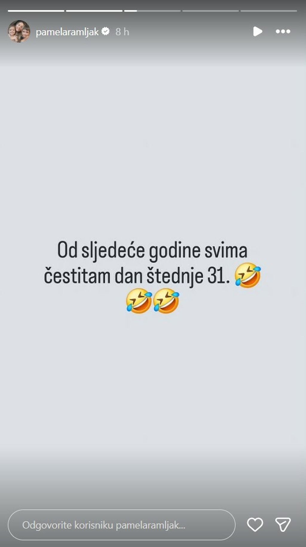 Pamela Ramljak na Instagramu - 2