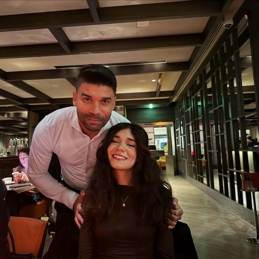 Eduardo da Silva i kći Lorena